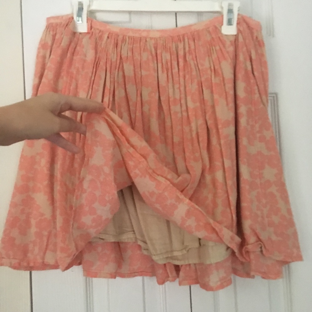 [Old Navy] Floral woven cotton skirt w/ belt loops